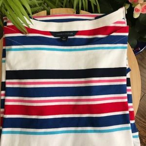 Tommy Hilfiger Short Sleeve striped Dress New